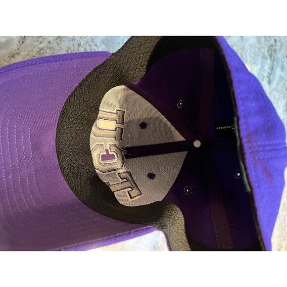 TCU FROGS Hat Cap Legacy S/M Purple Excellent - Picture 6 of 7